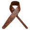 Amumu Ambossed Cowhide Leather Guitar Strap -LE13-BN